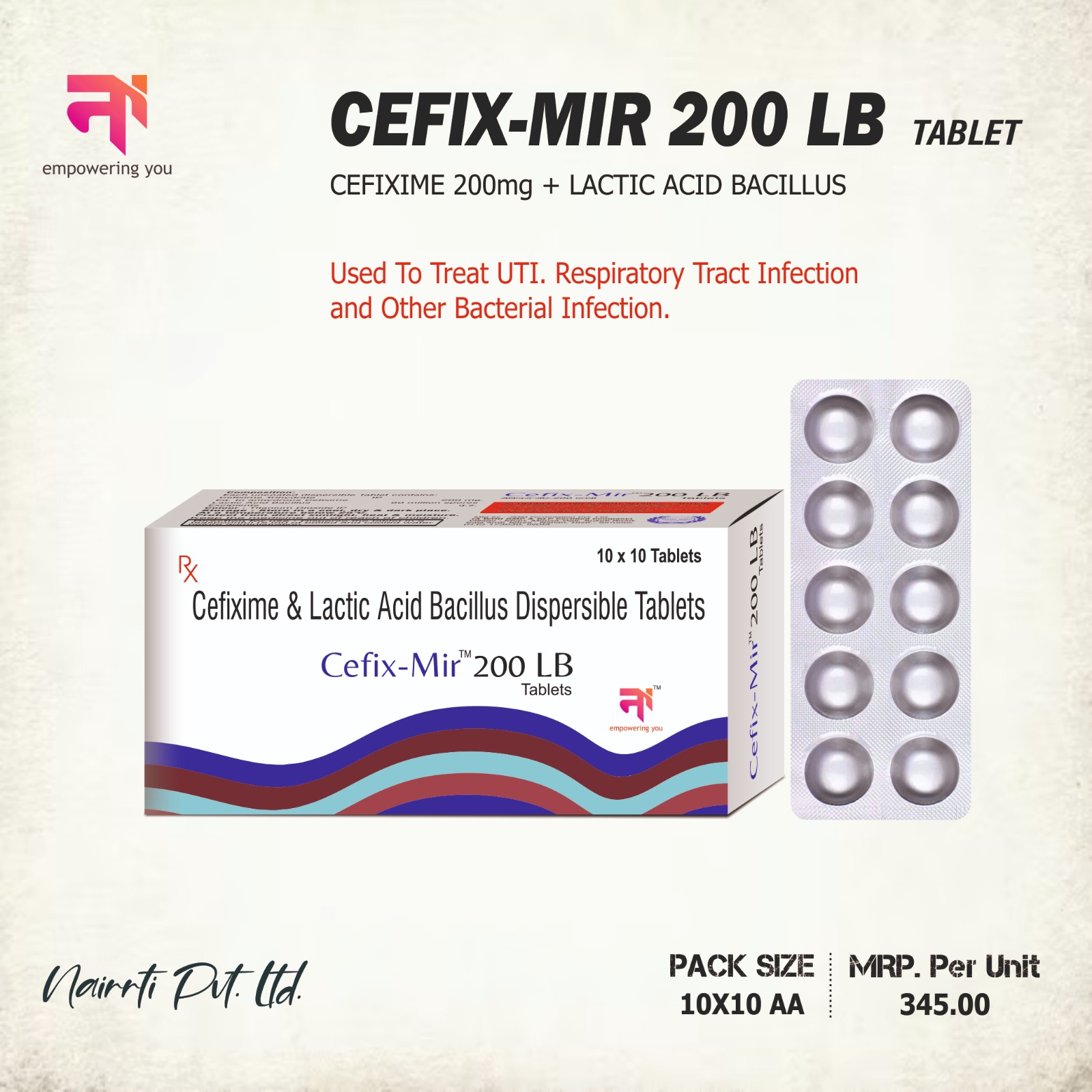 CEFIX-MIR 200 LB